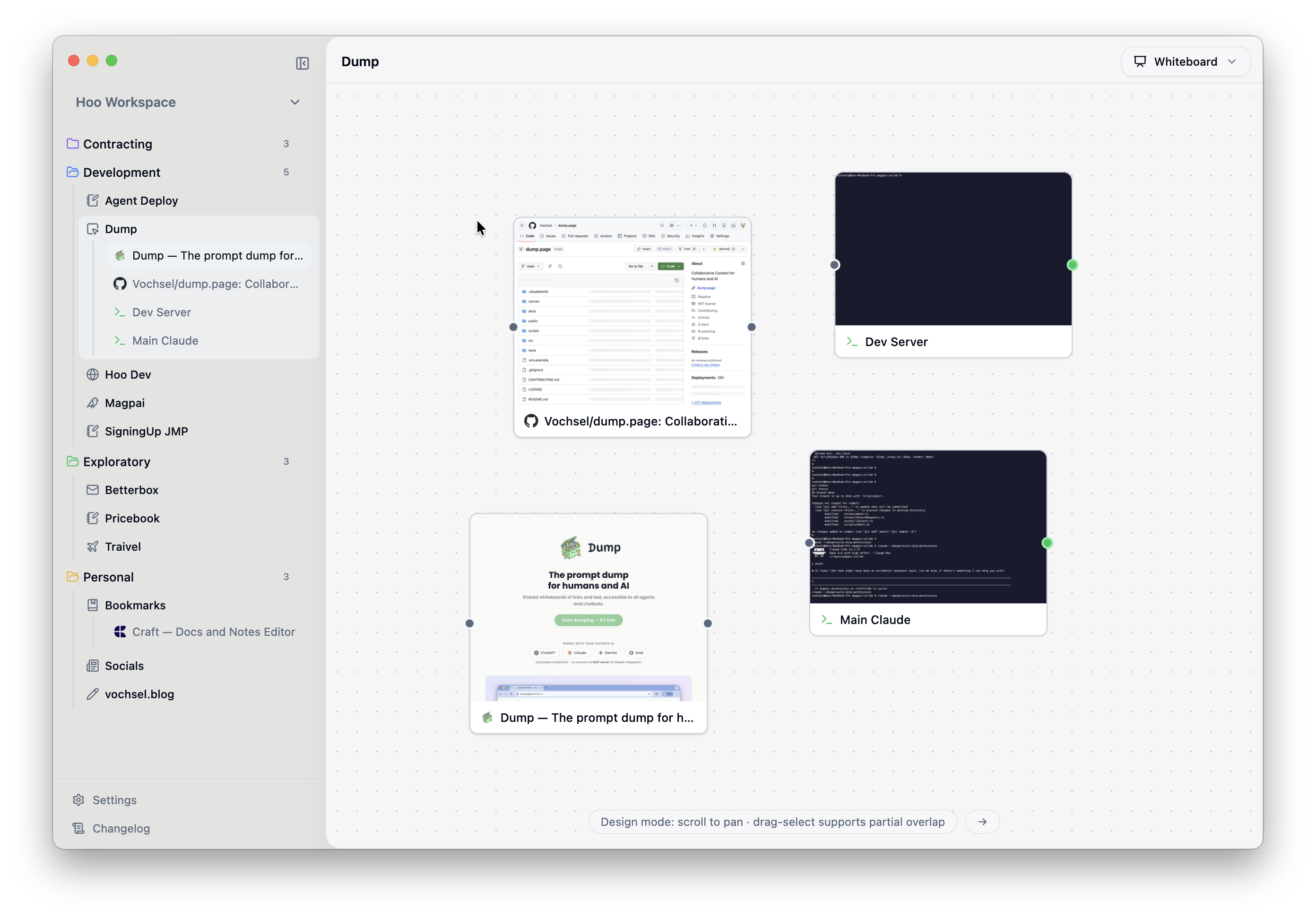 Hoo Com Hoo — Visual Browser Workspace